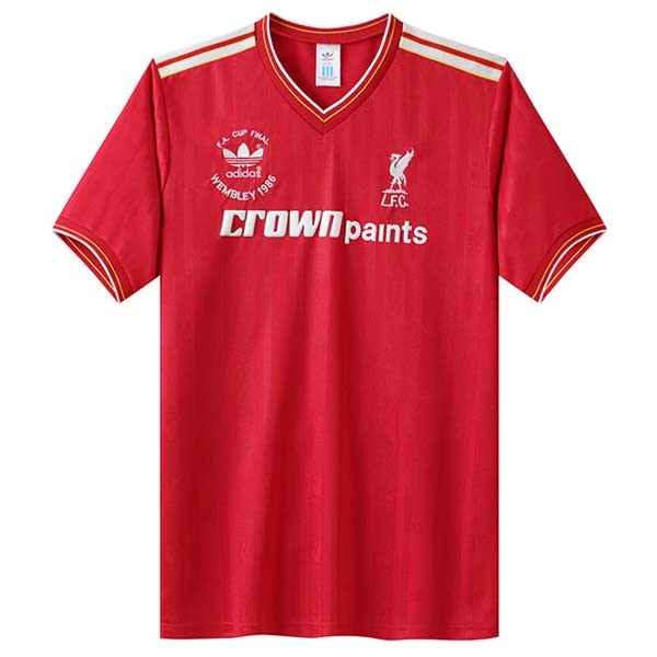 Camiseta Liverpool Primera Equipo Retro 1985/86